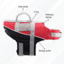 Imagen de Chaleco salvavidas para perro, talla M, 10-20 kg,