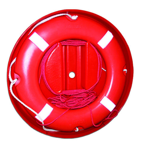 Imagen de Juego de estuche para aro salvavidas con aro y cuerda flotante