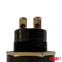 Imagen de LALIZAS99041 Interruptor de bocina con pulsador, 12 V, 10 A, con protector de goma, diámetro 22 mm