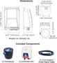 Imagen de Sensor ULTRASONIC ANTIFOULING 2 SENSOR 12V
