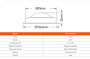 Imagen de LUZ CABINA LED MATERIAL BRASS 3,6W 12V 5500-6300K