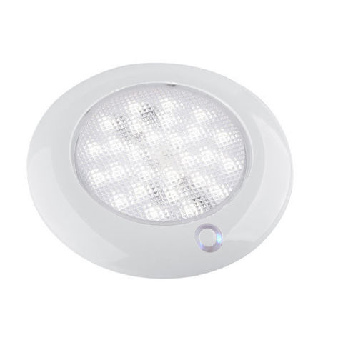 Imagen de LUZ CABINA LED BLANCA 6W 12V 127MM - SFCL1-5-WW-04