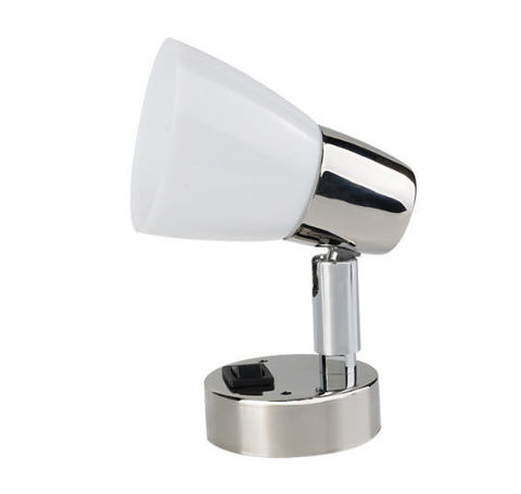 Imagen de LUZ CABINA LAMPARA 12VOLT INOX 3W - SFRL3-S-02