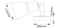 Imagen de SFRL3-S-03  LUZ CABINA LAMPARA 12VOLT INOX 3W